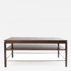 Edward Wormley Edward Wormley for Dunbar Brass Stretcher Coffee Table 1950s - 2222120