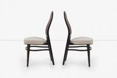 Edward Wormley Edward Wormley for Dunbar Caned Back Dining Chairs Set of Ten - 2782920