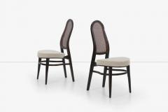 Edward Wormley Edward Wormley for Dunbar Caned Back Dining Chairs Set of Ten - 2782922