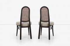 Edward Wormley Edward Wormley for Dunbar Caned Back Dining Chairs Set of Ten - 2782933