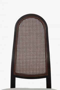 Edward Wormley Edward Wormley for Dunbar Caned Back Dining Chairs Set of Ten - 2782986