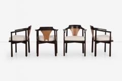 Edward Wormley Edward Wormley for Dunbar Dining Chairs 1965 Model 935 Horseshoe Chairs  - 3951535