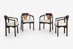 Edward Wormley Edward Wormley for Dunbar Dining Chairs 1965 Model 935 Horseshoe Chairs  - 3951536