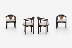 Edward Wormley Edward Wormley for Dunbar Dining Chairs 1965 Model 935 Horseshoe Chairs  - 3951539