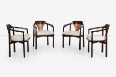 Edward Wormley Edward Wormley for Dunbar Dining Chairs 1965 Model 935 Horseshoe Chairs  - 4434095