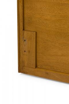 Edward Wormley Edward Wormley for Dunbar Furniture Co King Size Mahogany Louver Headboard - 4272409