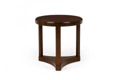 Edward Wormley Edward Wormley for Dunbar Furniture Company Circular Wood End Side Table - 4274334