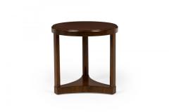Edward Wormley Edward Wormley for Dunbar Furniture Company Circular Wood End Side Table - 4274335