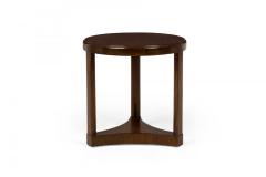 Edward Wormley Edward Wormley for Dunbar Furniture Company Circular Wood End Side Table - 4274337