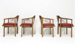 Edward Wormley Edward Wormley for Dunbar Horseshoe Dining Chairs Model 935  - 4056004