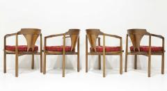 Edward Wormley Edward Wormley for Dunbar Horseshoe Dining Chairs Model 935  - 4056005