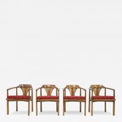 Edward Wormley Edward Wormley for Dunbar Horseshoe Dining Chairs Model 935  - 4058297