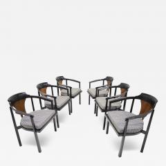 Edward Wormley Edward Wormley for Dunbar Horseshoe Dining Chairs Model 935  - 4352245