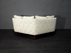 Edward Wormley Edward Wormley for Dunbar Janus Style Sofa in Castel Upholstery - 2666570