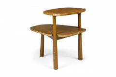 Edward Wormley Edward Wormley for Dunbar Light Wood Stepped Oblong End Side Table - 2787590