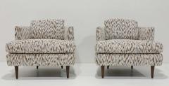 Edward Wormley Edward Wormley for Dunbar Lounge Chairs in Holland Sherry - 4211009