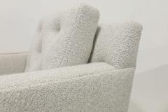 Edward Wormley Edward Wormley for Dunbar Lounge Chairs in Holly Hunt Boucle - 3314351