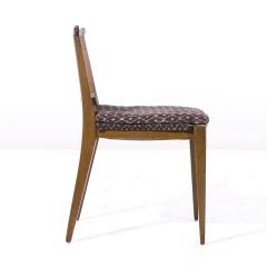 Edward Wormley Edward Wormley for Dunbar MCM Cane Bleached Mahogany Dining Chairs Set of 6 - 3911601