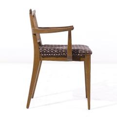 Edward Wormley Edward Wormley for Dunbar MCM Cane Bleached Mahogany Dining Chairs Set of 6 - 3911603