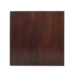Edward Wormley Edward Wormley for Dunbar MCM Expanding Mahogany Dining Table with 2 Leaves - 3936558