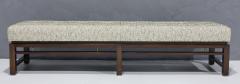 Edward Wormley Edward Wormley for Dunbar Mahogany Bench with Boucle Upholstery - 2962248
