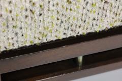 Edward Wormley Edward Wormley for Dunbar Mahogany Bench with Boucle Upholstery - 2962249