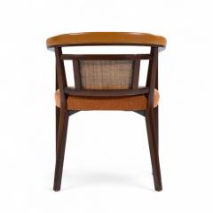 Edward Wormley Edward Wormley for Dunbar Mahogany and Cane Dining Chairs Set of 4 - 4346075