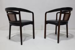Edward Wormley Edward Wormley for Dunbar Mahogany and Cane Dining or Side Chairs - 4767422