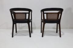Edward Wormley Edward Wormley for Dunbar Mahogany and Cane Dining or Side Chairs - 4767425