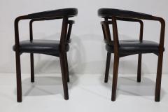 Edward Wormley Edward Wormley for Dunbar Mahogany and Cane Dining or Side Chairs - 4767427