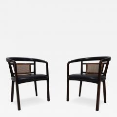 Edward Wormley Edward Wormley for Dunbar Mahogany and Cane Dining or Side Chairs - 4767510