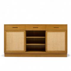 Edward Wormley Edward Wormley for Dunbar Mid Century Bleached Mahogany Credenza - 4312798