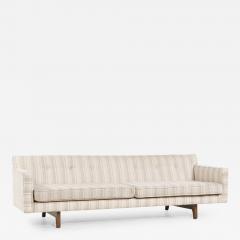 Edward Wormley Edward Wormley for Dunbar Mid Century Bracket Back Sofa - 3863539