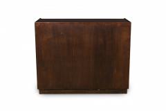 Edward Wormley Edward Wormley for Dunbar Mid Century Dark Wood Louver Front Commodes Chests - 2792908