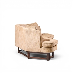 Edward Wormley Edward Wormley for Dunbar Mid Century Janus Sofas Pair - 4713298