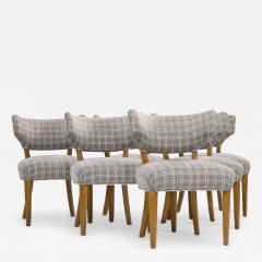 Edward Wormley Edward Wormley for Dunbar Mid Century Klismos Dining Chairs Set of 6 - 4311995