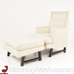 Edward Wormley Edward Wormley for Dunbar Mid Century Lounge Chair and Ottoman - 2367134