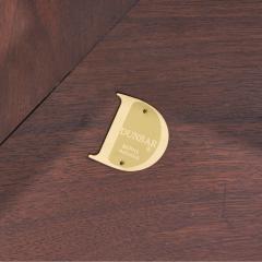 Edward Wormley Edward Wormley for Dunbar Mid Century Mahogany Janus Sofa Corner Table - 4569149