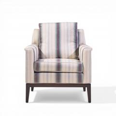 Edward Wormley Edward Wormley for Dunbar Mid Century Mahogany Lounge Chairs Pair - 4566164