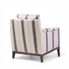 Edward Wormley Edward Wormley for Dunbar Mid Century Mahogany Lounge Chairs Pair - 4566169