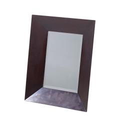 Edward Wormley Edward Wormley for Dunbar Mid Century Mahogany Wall Mirror - 4238417