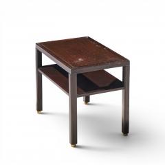 Edward Wormley Edward Wormley for Dunbar Mid Century Mahogany and Brass Side End Tables Pair - 4685619