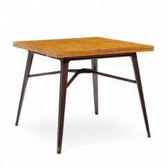Edward Wormley Edward Wormley for Dunbar Mid Century Mahogany and Burlwood Flip Top Table - 4346035