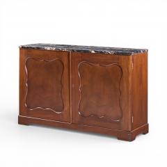 Edward Wormley Edward Wormley for Dunbar Mid Century Mahogany and Marble Credenza - 4591972
