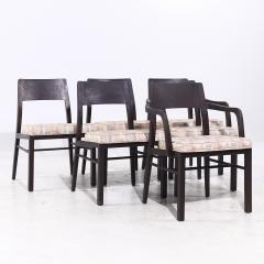 Edward Wormley Edward Wormley for Dunbar Mid Century Walnut Dining Chairs Set of 6 - 4156236