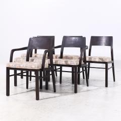 Edward Wormley Edward Wormley for Dunbar Mid Century Walnut Dining Chairs Set of 6 - 4156240