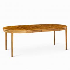 Edward Wormley Edward Wormley for Dunbar Mid Century Walnut Expanding Dining Table 4 Leaves - 4397452