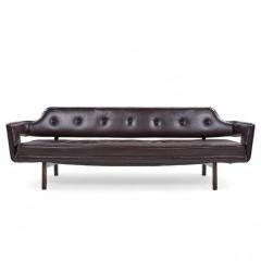 Edward Wormley Edward Wormley for Dunbar Model 486 Mid Century Bracket Back Sofa - 4353888