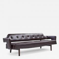 Edward Wormley Edward Wormley for Dunbar Model 486 Mid Century Bracket Back Sofa - 4355082