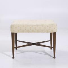 Edward Wormley Edward Wormley for Dunbar Model 5002 Mid Century Thebes Mahogany Stools Pair - 4090770